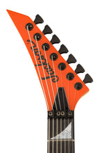 Load image into Gallery viewer, New Jackson Custom Shop Limited Edition Dave Davidson Warrior 7 Huntsman Orange Master Built by "Metal" Joe Williams PRE ORDER