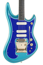Load image into Gallery viewer, 1982 Guyatone Sharp 5 Reissue Blue Sparkle