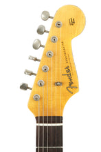 Load image into Gallery viewer, 2023 Fender Custom Shop '61 Stratocaster Heavy Relic Olympic White Over Sunburst