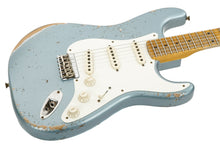 Load image into Gallery viewer, New Fender Custom Shop 1956 Hardtail Stratocaster Heavy Relic Faded Blue Ice Metallic