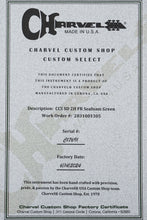 Load image into Gallery viewer, New Charvel Custom Shop San Dimas Floyd Rose 2H Seafoam Green # 17691