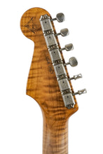 Load image into Gallery viewer, New Fender Custom Shop Dennis Galuszka Masterbuilt Roasted '59 Stratocaster Brazilian Aged Wide Fade 3 Tone Sunburst AAAA Flamed Neck