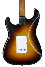 Load image into Gallery viewer, New Fender Custom Shop Dennis Galuszka Masterbuilt Roasted '59 Stratocaster Brazilian Aged Wide Fade 3 Tone Sunburst AAAA Flamed Neck