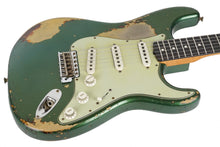 Load image into Gallery viewer, New Fender Custom Shop Levi Perry Masterbuilt '60 Stratocaster Heavy Relic Aged Sherwood Metallic