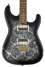 Load image into Gallery viewer, New Jackson Custom Shop Thunder Mod Brass Trem San Dimas Nitro Relic Black Paisley TRG Exclusive