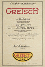Load image into Gallery viewer, New Gretsch Custom Shop G6128-CST True Timbre Tasmanian Blackwood Chad Henrichsen