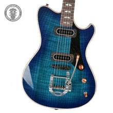 Load image into Gallery viewer, New Powers Electric A-Type Select Maple Blue Lagoon W/PF42 Pickups