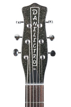 Load image into Gallery viewer, New Danelectro "One Off" '59 DC Baritone Black Metalflake W/ Faux Ostrich Binding