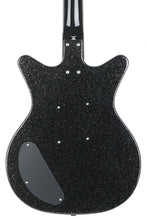 Load image into Gallery viewer, New Danelectro "One Off" '59 DC Baritone Black Metalflake W/ Faux Ostrich Binding