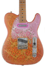 Load image into Gallery viewer, New Fender Custom Shop Dale Wilson Masterbuilt 1967 Telecaster Tangerine Paisley Relic