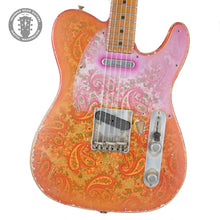Load image into Gallery viewer, New Fender Custom Shop Dale Wilson Masterbuilt 1967 Telecaster Tangerine Paisley Relic