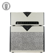 Load image into Gallery viewer, New Divided By 13 Butch Walker BW 1969 Head and 2x12F Cabinet Ivory Bronco / Pinstripe Grill