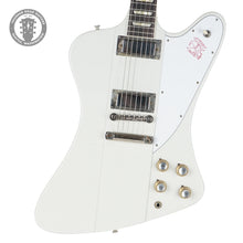 Load image into Gallery viewer, New Gibson Custom Shop 1963 Firebird V Polaris White Stop Bar Murphy Lab Ultra Light Aged W/ Stinger #501683