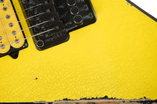 Load image into Gallery viewer, New Jackson Custom Shop Rhoads RR Nitro Relic Graffiti Yellow w/ Black Bevels FU Tone Upgrades