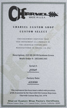 Load image into Gallery viewer, New Charvel Custom Shop San Dimas Floyd Rose 2H Seafoam Green C17049