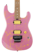 Load image into Gallery viewer, New Charvel Custom Shop San Dimas Pink Yellow Splatter