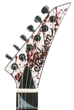 Load image into Gallery viewer, New Jackson USA Custom Shop Rhoads Tune-O-Matic Snow White with Blood Red Splatter #RR4205