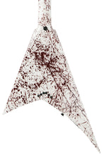 Load image into Gallery viewer, New Jackson USA Custom Shop Rhoads Tune-O-Matic Snow White with Blood Red Splatter #RR4205