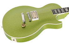 Load image into Gallery viewer, New Gibson Custom 1957 Les Paul Standard VOS Gecko Green Sparkle TRG Stinger Series #751316