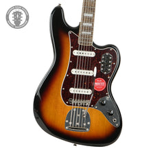 Load image into Gallery viewer, New Squier Classic Vibe Bass VI 3-Color Sunburst