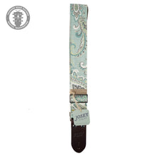 Load image into Gallery viewer, New Josey Straps Guitar Strap - Vint Mint Paisley