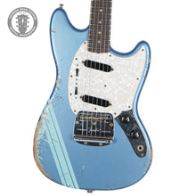 Load image into Gallery viewer, New Fender Custom Shop 60's Heavy Relic Competition Mustang Lake Placid Blue R134697