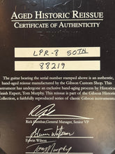 Load image into Gallery viewer, 2008 Gibson Custom 50th Anniversary 1958 Les Paul Standard Lemon Burst Tom Murphy Aged