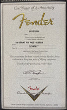 Load image into Gallery viewer, New Fender Custom Shop '59 Stratocaster NOS Chocolate 3 Tone Sunburst