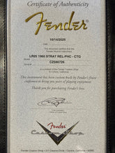 Load image into Gallery viewer, New Fender Custom Shop 1960 Stratocaster Relic Candy Tangerine NAMM 2026
