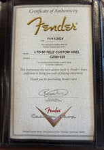 Load image into Gallery viewer, 2024 Fender Custom Shop 1960 Telecaster Custom Heavy Relic Chocolate 3 Tone Sunburst