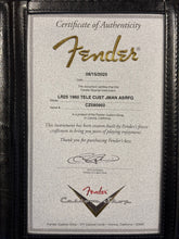 Load image into Gallery viewer, New Fender Custom Shop 1960 Telecaster Journeyman Relic Aged Surf Green