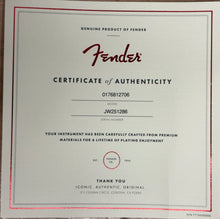 Load image into Gallery viewer, 2026 Fender Jack White Triplecaster