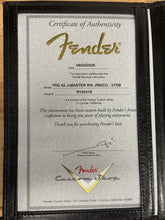 Load image into Gallery viewer, New Fender Custom Shop 1962 Thunder Road Jazzmaster Journeyman Relic 3 Tone Sunburst 6lbs. 2oz.
