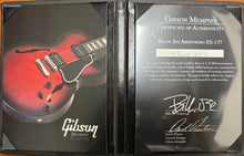 Load image into Gallery viewer, 2014 Gibson Billie Joe Armstrong ES-137 Black Cherry Burst