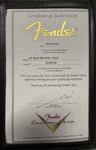 Load image into Gallery viewer, New Fender Custom Shop 67 Telecaster Olympic White w Black Binding