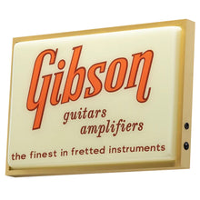 Load image into Gallery viewer, Gibson "Guitars & Amplifiers" Vintage Lighted Sign