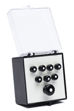 Load image into Gallery viewer, Martin Inlaid Bridge & Endpins (Black/White)