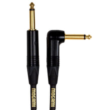 Load image into Gallery viewer, Mogami Gold Right Angle Instrument Cable 18ft.
