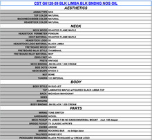 Load image into Gallery viewer, New Gretsch Custom Shop G6128-CST True Timbre Black Limba Gonzalo Madrigal
