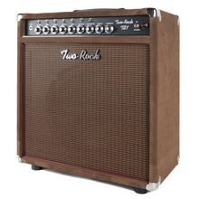 Load image into Gallery viewer, New Two Rock TS1 50w Combo Brown Suede / Oxblood Stripe Grill
