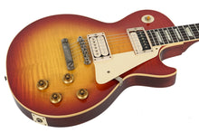 Load image into Gallery viewer, New Gibson 1959 Les Paul Standard Reissue "The Ultimate" Washed Cherry Sunburst TRG Stinger Series Murphy Lab Ultra light Aging
