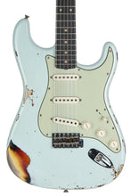 Load image into Gallery viewer, New Fender Custom Shop &#39;60 Stratocaster Heavy Relic Aged Sonic Blue over Three-Color Sunburst
