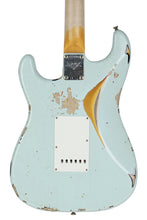 Load image into Gallery viewer, New Fender Custom Shop &#39;60 Stratocaster Heavy Relic Aged Sonic Blue over Three-Color Sunburst
