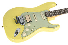 Load image into Gallery viewer, New Fender Custom Shop 1960 Stratocaster Relic Graffiti Yellow Floyd Rose
