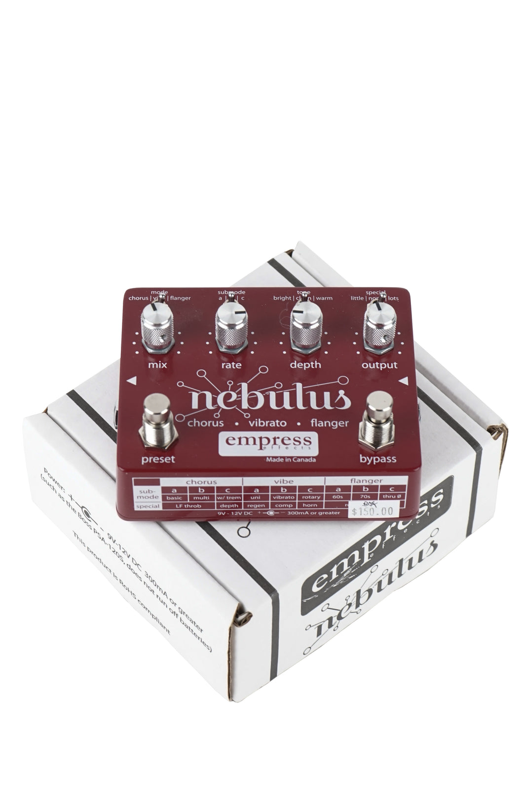 Used Empress Nebulus Chorus Vibrato Flanger