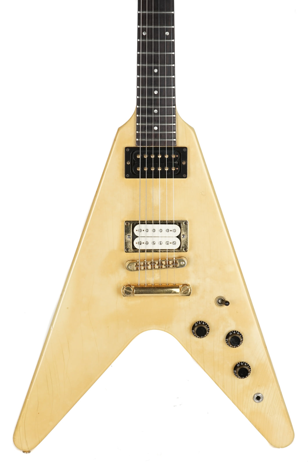 1984 Gibson Flying V Pearl White