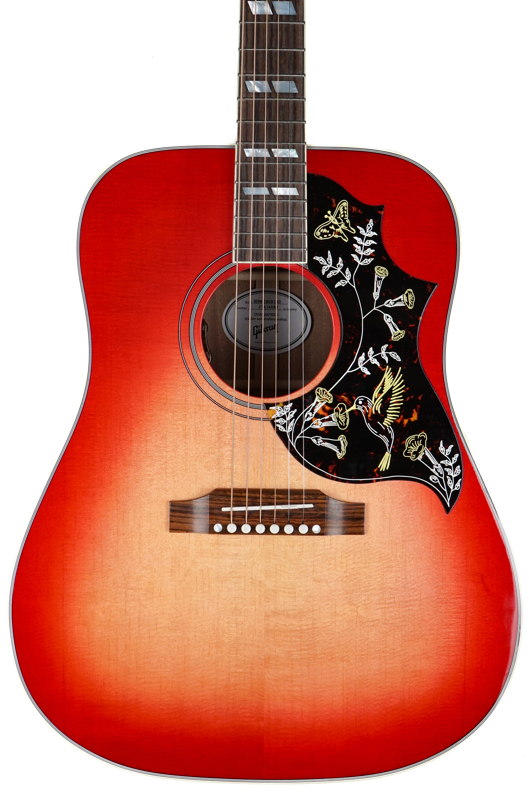 New Gibson Hummingbird Standard Vintage Cherry Sunburst 23414082