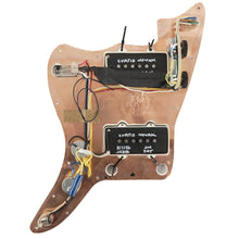 Load image into Gallery viewer, Used Jazzmaster Pickguard with Curtis Novak JM Pickups and Rothstein Guitars Copper Pickguard shield
