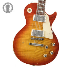 Load image into Gallery viewer, 2022 Gibson Custom 1960 Les Paul Standard Tangerine burst Murphy Lab Heavy Aged
