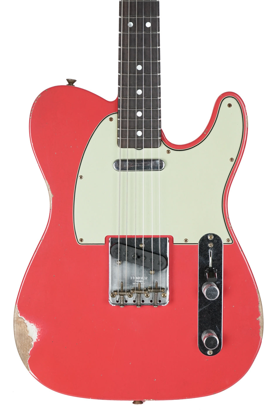 New Fender Custom Shop '64 Relic Telecaster Aged Fiesta Red